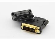DVI D Male 24 5 pin to HDMI Female 19 pin Adapter connector convert