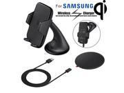 SuperiParts Hot Sale Qi Wireless Charger Charging Car Mount Holder for Samsung Galaxy S7 Note 5 Lot Smartphone #ET