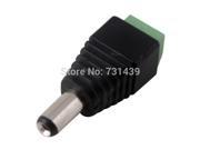 DC Power Male Jack Plug Connector 2.1mm For CCTV Cameras And Led Strip Light