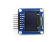 SuperiParts hot sales mini HDMI screen 0.96 inch OLED screen OLED display module module 12864 blue and yellow curved needle