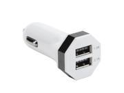 SuperiParts 2017 Fashion 2 Port Car Charger Mini Dual USB Car Charger Adapter For iPhone for Xiaomi for Huawei for Samsung UO