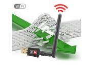 SuperiParts Mini AC600 5.8G 2.4GHz 433Mbps 150Mbps Protable Wireless Dual Band USB Wi Fi Adapter Wlan PC Wifi Receiver External Wifi