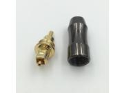 10Pcs New Gold Plated Brass Optical Fiber Male Plug Digital Sound Audio Optical Fiber For Optic Cable DIY Connector