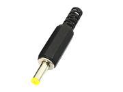 20PCS 4.0mm 1.7mm DC Power cable Male Plug Connector Adapter Plastic black Head