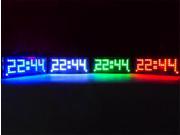 SuperiParts lattice LED electronic clock kit Single chip LED digital clock Personality clock Desktop creative clock