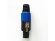 20PCS 4 Pin Speakon Speaker Connector Male Audio Plug Locking Design