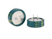 SuperiParts 2pcs fala capacitor 1.5F 5.5V super capacitor button capacitance intelligent instrument capacitor C type