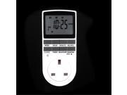 SuperiParts British timer timing Multi purpose socket timer switch socket outlet Electronic timer no battery