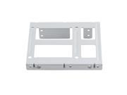 SuperiParts 2 Bay 2.5 SSD HDD Hard Disk to 3.5 Drive Bay Converter Adapter Rack Bracket Hot Worldiwde Promotion
