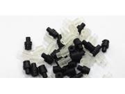 100Pcs DIY 3.5MM Tail Socket Plug For 6.5mm Diameter Series 3.5mm Tail Hole Protective Filling Sleeve Tail Repair Applicable