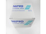 Nipro Hypodermic Sterile Needles Size 23G X 1 100 Per box