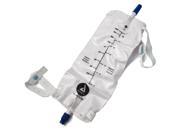 Urinary Leg Bags – Sterile Medium 1000 ml with Valve and Straps 2 Bags