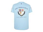 Ellis Rugby Triple Blue Rugby T Shirt