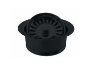 InSinkErator Style Disposal Flange and Strainer in Powder coated Flat Black