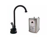 Docalorah 2 Handle Hot Water Dispenser Faucet with Hot Water Tank in Oil Rubbed Bronze