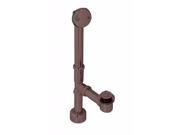 All Exposed Pull Drain Bath Waste 14 in. Make Up 17 Ga. Tubing in Oil Rubbed Bronze