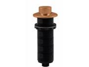Replacement Raised Button Disposal Air Switch Trim in Antique Copper