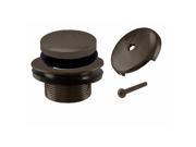 Tip Toe Tub Trim Set with One Hole Overflow Faceplate in Oil Rubbed Bronze