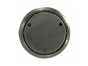 Round Replacement Full or Partial Closing Metal Overflow in Satin Nickel