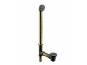 Beehive Grid Bath Waste 22 in. Make Up 17 Ga. Tubing in Oil Rubbed Bronze