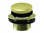 Tip Toe 1 3 8 in. NPSM Fine Thread Bath Drain in PVD Polished Brass