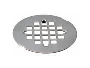 Casper No. 129 4 1 4 in. Snap in Shower Strainer in Polished Chrome