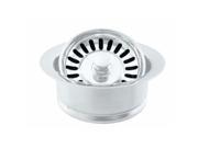 InSinkErator Style Disposal Flange and Strainer in Powder coated White