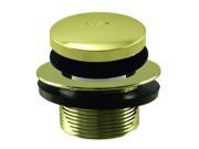 Tip Toe 1 1 2 in. NPSM Coarse Thread Bath Drain in PVD Polished Brass