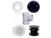 Closing Metalic Overflow Plumber s Pack in Oil Rubbed Bronze