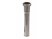 1 1 4 in. OD x 8 in. Slip Joint Extension Tube in Polished Nickel
