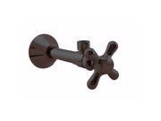 Angle Stop 1 2 in. Copper Sweat x 3 8 in. OD Comp. in Oil Rubbed Bronze