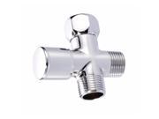 Shower Arm 1 2 in. IPS Diverter Valve in Polished Chrome