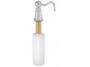 Country Soap Lotion Dispenser in Polished Chrome