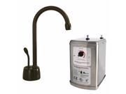 Velosah Contemporary 9 in. Hot Water Dispenser and Tank in Oil Rubbed Bronze