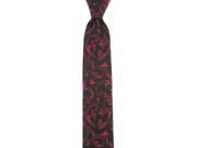 Alfani Men s Red Paisley Tie