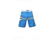 Volcom Blue Striped Board Shorts Boardshorts