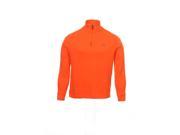 POLO by Ralph Lauren Red Orange Heather Half Zip Sweater