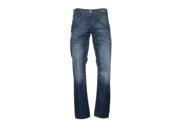 Levis 514 Blue Distressed Skinny Fit Jeans