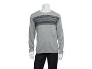 Alfani Light Gray Heather Crew Neck Sweater