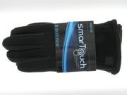 Isotoner Men s Black 100% Polyester Convertible Gloves