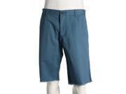 Dockers Blue Flat Front Walking Shorts