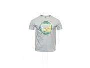 Izod Gray Graphic T Shirt Tee Shirt