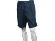 Dockers Blue Pleated Walking Shorts