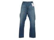 Izod Blue Heather Relaxed Fit Jeans