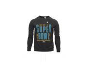 Junk Food Brown Graphic NFL Super Bowl XLVIII Crew Neck Sweatshirt