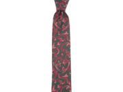 Alfani Men s Charcoal Pink Checked Tie