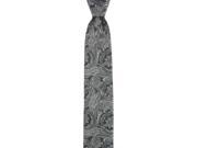 Geoffrey Beene Men s Black Gray Paisley Tie