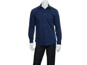 UPC 016653171653 product image for Van Heusen Blue Vertical Striped Button Down Shirt Sport | upcitemdb.com