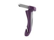 Car Cane 3 in 1 Mobility Aid with Seat Cutter and Built in Flashlight Purple