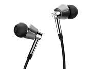 1MORE Triple Driver In Ear Headphones Earphones Earbuds Headset with Apple iOS and Android Compatible Microphone and Remote Silver